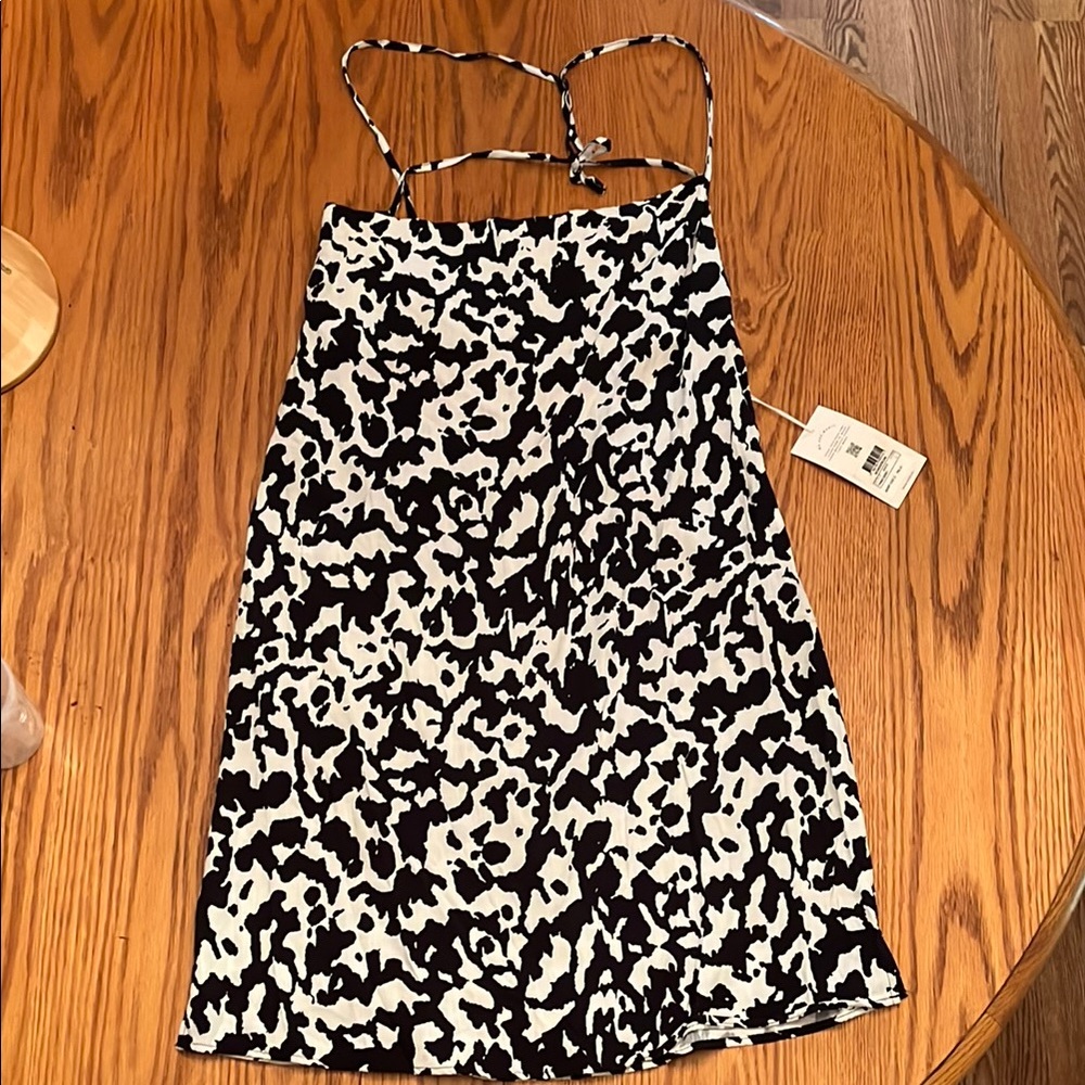NWT Maaji Black and White Sundress